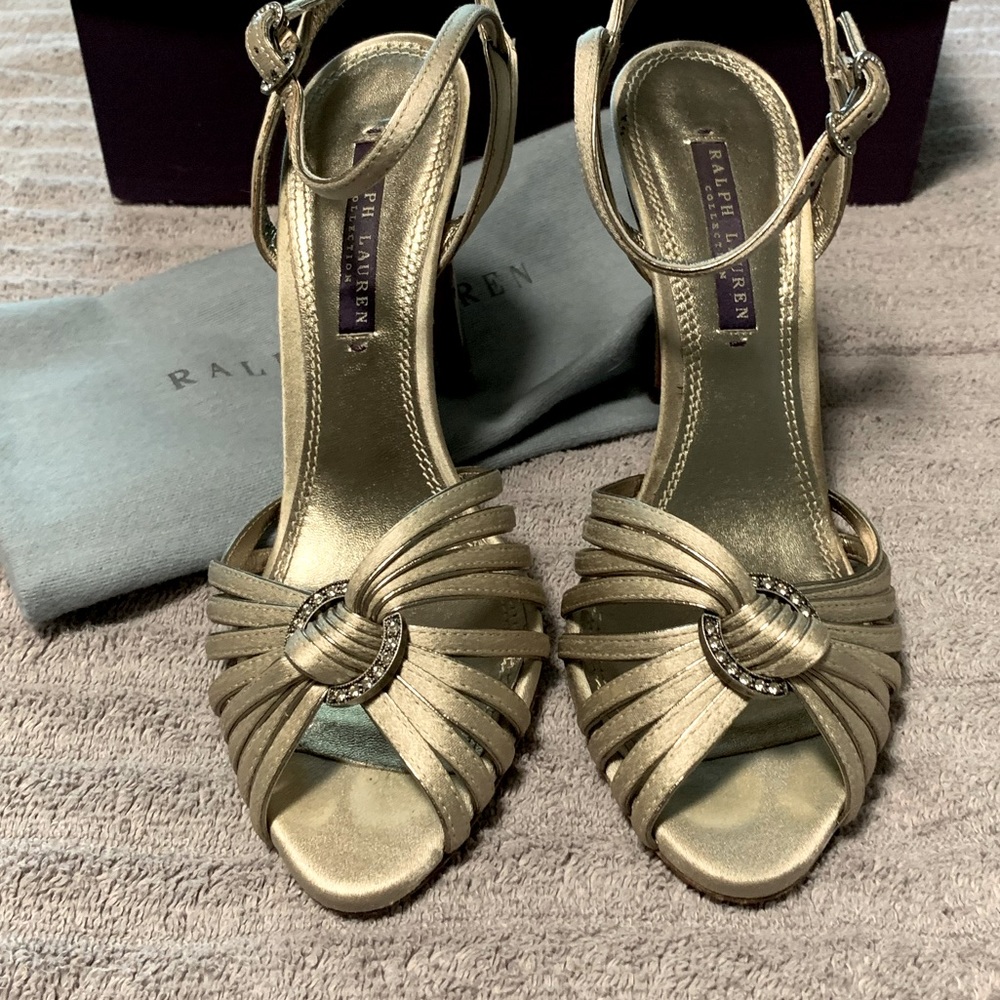 Ralph Lauren Collection GORGEOUS Brigida heels
